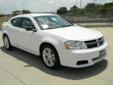 Â .
Â 
2012 Dodge Avenger 4dr Sdn SE
$19444
Call (254) 236-6506 ext. 215
Stanley Chrysler Jeep Dodge Ram Gatesville
(254) 236-6506 ext. 215
210 S Hwy 36 Bypass,
Gatesville, TX 76528
FUEL EFFICIENT 30 MPG Hwy/21 MPG City! Bright White exterior and Black