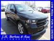 .
2012 Dodge Durango R/T
$29952
Call (815) 600-8117 ext. 74
J. H. Barkau & Sons Cedarville
(815) 600-8117 ext. 74
200 North Stephenson,
Cedarville, IL 61013
Drivers wanted for this dominant and dynamic 2012 Dodge Durango R/T. It is well equipped with the