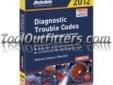"
Autodata ADT12-340 ADT12-340 2012 Domestic Diagnostic Trouble Codes Manual
Features and Benefits:
Covers Domestic Vehicles from 1998-2012
Trouble codes - accessing and erasing
System faults - locations and probable causes
Code types - MIL, OBD-I, OBD-II