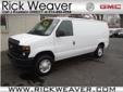 Rick Weaver Easy Auto Credit
2012 Ford E-Series Cargo TK
( Call and get more details about this Superb car )
Price: $ 21,988
Click to learn more about this vehicle 814-860-4568
Â Â  Â Â 
Color::Â White
Mileage::Â 13493
Body::Â Cargo Van
Engine::Â 8 Cyl.