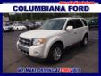 Â .
Â 
2012 Ford Escape Limited
$21988
Call (330) 400-3422 ext. 213
Columbiana Ford
(330) 400-3422 ext. 213
14851 South Ave,
Columbiana, OH 44408
CARFAX: 1-Owner, Buy Back Guarantee, Clean Title, No Accident. 2012 Ford Escape Limited. $500 below NADA Retail