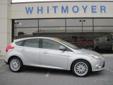 Â .
Â 
2012 Ford Focus
$21895
Call (717) 428-7540 ext. 379
Whitmoyer Auto Group
(717) 428-7540 ext. 379
1001 East Main St,
Mount Joy, PA 17552
ONE OWNER OFF OF LEASE!! HATCHBACK, SYNC, POWER MOONROOF, LEATHER SEATING, REVERSE SENSING SYSTEM, DUAL ELECTRONIC