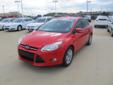Orr Honda
4602 St. Michael Dr., Texarkana, Texas 75503 -- 903-276-4417
2012 Ford Focus SEL Pre-Owned
903-276-4417
Price: $20,884
Ask About our Financing Options!
Click Here to View All Photos (27)
Receive a Free Vehicle History Report!
Description:
Â 
This