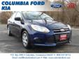 Â .
Â 
2012 Ford Focus
$15898
Call (860) 724-4073 ext. 426
Columbia Ford Kia
(860) 724-4073 ext. 426
234 Route 6,
Columbia, CT 06237
New Arrival! This is the vehicle for you if you're looking to get great gas mileage on your way to work.. This tip-top Sedan