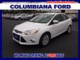 Â .
Â 
2012 Ford Focus
$15988
Call (330) 400-3422 ext. 212
Columbiana Ford
(330) 400-3422 ext. 212
14851 South Ave,
Columbiana, OH 44408
CARFAX: 1-Owner, Buy Back Guarantee, Clean Title, No Accident. 2012 Ford Focus SE.$1,500 below NADA Retail Value.We make