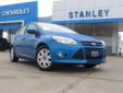 .
2012 Ford Focus 5dr HB SE
$16549
Call (254) 236-6577 ext. 61
Stanley Chevrolet Buick Marlin
(254) 236-6577 ext. 61
1635 N. Hwy 6 Bypass,
Marlin, TX 76661
Blue Candy Metallic exterior and Light Stone interior, SE trim. JUST REPRICED FROM $16,999, EPA 36