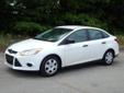 2012 Ford Focus S - $9,996
15 Steel Wheels W/Covers, Cloth Front Bucket Seats, Radio: Am/Fm Single-Cd/Mp3-Capable, Front Anti-Roll Bar, Low Tire Pressure Warning, Mp3 Decoder, Occupant Sensing Airbag, Overhead Airbag, Panic Alarm, Passenger Door Bin,