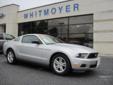 Â .
Â 
2012 Ford Mustang
$23895
Call (717) 428-7540 ext. 419
Whitmoyer Auto Group
(717) 428-7540 ext. 419
1001 East Main St,
Mount Joy, PA 17552
ONE OWNER!! www.whitmoyerautogroup.com The Friendliest Dealership in Lancaster County offers new Ford , Chevy ,