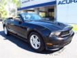 .
2012 FORD MUSTANG 2dr Conv V6
$21991
Call (352) 508-1724 ext. 62
Gatorland Acura Kia
(352) 508-1724 ext. 62
3435 N Main St.,
Gainesville, FL 32609
You Have got to see this Beauty. It's a 2012 MUSTANG Convertible, 1 Owner,Clean CarFax, V-6 and excellent