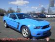 Price: $21983
Make: Ford
Model: Mustang
Color: Blue
Year: 2012
Mileage: 13667
Be sure to take a look at this 2012 Ford Mustang, all ready for the road, with features that include water & stain-resistant Leather Seats, an Auxiliary Audio Input, and Side