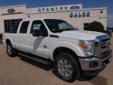 .
2012 Ford Super Duty F-250 SRW 4WD Crew Cab 156 Lariat
$57010
Call (254) 236-6578 ext. 140
Stanley Ford McGregor
(254) 236-6578 ext. 140
1280 E McGregor Dr ,
McGregor, TX 76657
Sunroof, Heated/Cooled Leather Seats, Navigation, Back-Up Camera, Heated