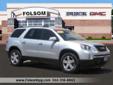 .
2012 GMC Acadia
$30995
Call (916) 520-6343 ext. 236
Folsom Buick GMC
(916) 520-6343 ext. 236
12640 Automall Circle,
Folsom, CA 95630
Let us go to work for you CALL US NOW (916) 358-8963
Vehicle Price: 30995
Mileage: 44518
Engine: Gas V6 3.6L/220
Body