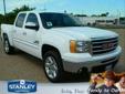 Â .
Â 
2012 GMC Sierra 1500 2WD Crew Cab 143.5 SLE
$29280
Call (254) 236-6329 ext. 1909
Stanley Chevrolet Buick GMC Gatesville
(254) 236-6329 ext. 1909
210 S Hwy 36 Bypass,
Gatesville, TX 76528
SUMMIT WHITE exterior and EBONY interior, SLE trim. Onboard
