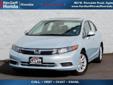 Price: $19871
Make: Honda
Model: Civic
Color: Cool Mist
Year: 2012
Mileage: 5610
Check out this Cool Mist 2012 Honda Civic EX with 5,610 miles. It is being listed in Ogden, UT on EasyAutoSales.com.
Source: