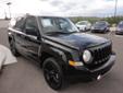 .
2012 Jeep Patriot Latitude
$17995
Call (928) 248-8269 ext. 272
Prescott Honda
(928) 248-8269 ext. 272
3291 Willow Creek Rd,
Prescott, AZ 86301
CARFAX 1-Owner Vehicle! 4WD! Your lucky day! Move quickly! Take your hand off the mouse because this