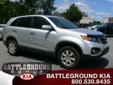 Â .
Â 
2012 Kia Sorento
$29995
Call 336-282-0115
Battleground Kia
336-282-0115
2927 Battleground Avenue,
Greensboro, NC 27408
With features galore our 2012 Sorento LX will please you, if you're looking for a well-equipped crossover SUV at a great price.