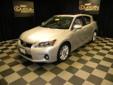 Â .
Â 
2012 Lexus CT 200h
$31970
Call (410) 927-5748 ext. 201
*NAVIGATION!, CLEAN CARFAX! ONE OWNER!, GREAT SERVICE HISTORY!, LEATHER, LEXUS CERTIFIED!!, LEXUS ENFORM, and LOW MILES!!. LOW CERTIFIED RATES UP TO 75 MONTHS FOR A LIMITED TIME ON APPROVED