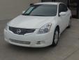 Â .
Â 
2012 Nissan Altima
$19999
Call
Garcia Hyundai Santa Fe
2586 Camino Entrada,
Santa Fe, NM 87507
Another One Owner Trade In! We say that a lot at The Garcia Automotive Group. This 2012 Nissan Altima is a 2.5s Model White in color with Alloy Wheels!!