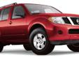 Â .
Â 
2012 Nissan Pathfinder
$1
Call (888) 692-6988 ext. 321
Nissan of Newport News
(888) 692-6988 ext. 321
12925 Jefferson Avenue,
Newport News, VA 23608
Vehicle Price: 1
Mileage: 0
Engine: Gas V6 4.0L/241
Body Style: SUV
Transmission: Automatic
Exterior
