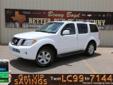 .
2012 Nissan Pathfinder
$24979
Call (806) 686-0597 ext. 145
Benny Boyd Lamesa Chevy Cadillac
(806) 686-0597 ext. 145
2713 Lubbock Highway,
Lamesa, Tx 79331
All the right toys! CARFAX 1 owner and buyback guarantee!! 4 Wheel Drive, never get stuck again**