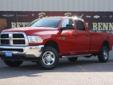 Â .
Â 
2012 Ram 2500 ST
$42000
Call (806) 853-9631 ext. 74
Benny Boyd Lamesa
(806) 853-9631 ext. 74
1611 Lubbock Hwy,
Lamesa, TX 79331
This 2500 ST has a clean CarFax history report. Non-Smoker. LOW MILES! Just 6378. Premium Sound. Easy to use Steering