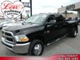 Â .
Â 
2012 Ram 3500 Crew Cab ST Pickup 4D 8 ft
$38999
Call
Love PreOwned AutoCenter
4401 S Padre Island Dr,
Corpus Christi, TX 78411
Love PreOwned AutoCenter in Corpus Christi, TX treats the needs of each individual customer with paramount concern. We know