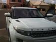 2012 RANGE ROVER EVOQUE - LUXURY CROSSOVER! FULLY LOADED! Runs and Drives Great! White Exterior, Black Leather Interior, 17k actual miles. Automatic Transmission, Cold AC, AM/FM CD, Power Windows/Locks/Mirrors, Clean title. Garage Kept, Immaculate Inside