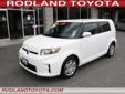 Â .
Â 
2012 Scion xB Hatchback
$17993
Call 425-344-3297
Rodland Toyota
425-344-3297
7125 Evergreen Way,
Everett, WA 98203
***2012 Scion XB*** CORPORATE VEHICLE...LIKE NEW WITH ONLY 4K COMES COMPLETE WITH ALL SERVICE RECORDS. ROOMY AND FUEL ECONOMY. This is