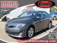 Â .
Â 
2012 Toyota Camry
$23995
Call (601) 812-6926 ext. 30
QUESTIONS? TEXT "TOYHATT" TO 37483 FOR MORE INFO.
Vehicle Price: 23995
Mileage: 19120
Engine: I4 2.5l
Body Style: Sedan
Transmission: Automatic
Exterior Color: Gray
Drivetrain: FWD
Interior Color: