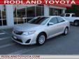 .
2012 Toyota Camry I4 Auto LE
$20514
Call (425) 341-1789
Rodland Toyota
(425) 341-1789
7125 Evergreen Way,
Financing Options!, WA 98203
ONE OWNER!! GREAT GAS MILEAGE 35 HWY MPG and 25 CITY MPG! *** JUST ANNOUNCED! 1.9% FOR ALL CERTIFIED MODELS JULY 9,