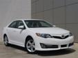 Price: $20989
Make: Toyota
Model: Camry
Color: White
Year: 2012
Mileage: 11794
This 2012 Toyota Camry 4dr 4dr Sdn I4 Auto SE Sedan features a 2.5L DOHC VVT-i 16-valve I4 engine 4cyl Gasoline engine. It is equipped with a 6 Speed Automatic transmission.