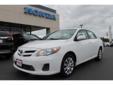 2012 Toyota Corolla L - $10,313
More Details: http://www.autoshopper.com/used-cars/2012_Toyota_Corolla_L_Bellingham_WA-65861460.htm
Click Here for 15 more photos
Miles: 102639
Engine: 1.8L 4Cyl
Stock #: B8627
North West Honda
360-676-2277