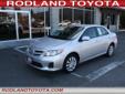 .
2012 Toyota Corolla LE
$17622
Call (425) 344-3297
Rodland Toyota
(425) 344-3297
7125 Evergreen Way,
Everett, WA 98203
ONE OWNER! GREAT COMMUTER CAR including GREAT GAS SAVINGS. 34 HWY MPG and 26 CITY MPG! This IMPRESSIVE car is available at just the
