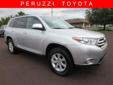 2012 Toyota Highlander 4DR 4WD V6 BASE 4WD - $23,987
$$ Priced Below the Market $$ Looks Fantastic! Certified! Carfax One Owner! This near new Toyota Highlander 4WD 4dr V6 has a great looking Classic Silver Metallic exterior and a Gray interior! Our
