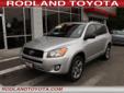 .
2012 Toyota RAV4 4WD I4 Sport
$26518
Call (425) 341-1789
Rodland Toyota
(425) 341-1789
7125 Evergreen Way,
Financing Options!, WA 98203
ONE OWNER! SPORT EDITION 4 WHEEL DRIVE! *** JUST ANNOUNCED! 1.9% FOR ALL CERTIFIED MODELS JULY 9, 2013 THROUGH