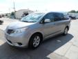 Price: $23989
Make: Toyota
Model: Sienna
Color: Gray
Year: 2012
Mileage: 21612
Check out this Gray 2012 Toyota Sienna LE with 21,612 miles. It is being listed in Logan, UT on EasyAutoSales.com.
Source: