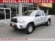 .
2012 Toyota Tacoma PreRunner 2WD
$24862
Call (425) 341-1789
Rodland Toyota
(425) 341-1789
7125 Evergreen Way,
Financing Options!, WA 98203
The Toyota Tacoma is a GREAT TRUCK that's EASY AND FUN TO DRIVE! This is a ONE OWNER VEHICLE! Almost BRAND NEW!