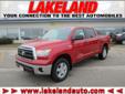 Lakeland
4000 N. Frontage Rd, Â  Sheboygan, WI, US -53081Â  -- 877-512-7159
2012 Toyota Tundra SR5
Price: $ 36,995
Check out our entire inventory 
877-512-7159
About Us:
Â 
Lakeland Automotive in Sheboygan, WI treats the needs of each individual customer