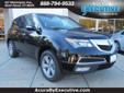 Price: $44175
Mileage: 5 mi
Fuel: Gas, 16/21 mpg
Engine Size: V6, 3.7L L
Black Beauty! All Wheel Drive! Acura has done it again! They have built some superb vehicles and this terrific 2013 Acura MDX is no exception! This SUV is nicely equipped with