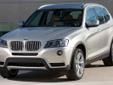 Â .
Â 
2013 BMW X3
$50788
Call (866) 914-5770
Coast BMW
(866) 914-5770
12100 Los Osos Valley Road,
San Luis Obispo, CA 93405
This Space Gray Metallic New 2013 BMW X3 35i boasts stunning Black Nevada Leather interior upholstery. It comes equipped with a