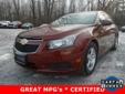 .
2013 Chevrolet Cruze 1LT
$16995
Call (518) 213-5211 ext. 16
Knight Automotive Inc.
(518) 213-5211 ext. 16
383 Route 3,
Plattsburgh, NY 12901
Snag a bargain on this certified 2013 Chevrolet Cruze 1LT before someone else takes it home. Spacious yet agile,