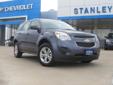 .
2013 Chevrolet Equinox FWD 4dr LS
$25015
Call (254) 236-6577 ext. 201
Stanley Chevrolet Buick Marlin
(254) 236-6577 ext. 201
1635 N. Hwy 6 Bypass,
Marlin, TX 76661
FUEL EFFICIENT 32 MPG Hwy/22 MPG City! Onboard Communications System, Alloy Wheels,