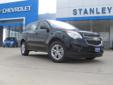 .
2013 Chevrolet Equinox FWD 4dr LS
$23994
Call (254) 236-6577 ext. 136
Stanley Chevrolet Buick Marlin
(254) 236-6577 ext. 136
1635 N. Hwy 6 Bypass,
Marlin, TX 76661
Black exterior and Jet Black interior, LS trim. Onboard Communications System, Alloy