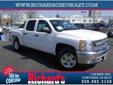 Price: $42055
Make: Chevrolet
Model: Silverado 1500
Color: Summit White
Year: 2013
Mileage: 3
Need gas? I don't think so. At least not very much! 21 MPG Hwy!! ! This superior Vehicle, with its grippy 4WD, will handle anything mother nature decides to