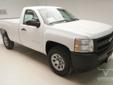 Price: $23620
Make: Chevrolet
Model: Silverado 1500
Color: Summit White
Year: 2013
Mileage: 0
This 2013 Chevrolet Silverado 1500 Work Truck Regular Cab 4x4 is proudly offered by Vernon Auto Group. Need a truck that you can put a lot of miles on and expect