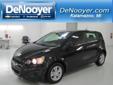 Â .
Â 
2013 Chevrolet Sonic LT
$16145
Call (269) 628-8692 ext. 53
Denooyer Chevrolet
(269) 628-8692 ext. 53
5800 Stadium Drive ,
Kalamazoo, MI 49009
-LOW MILES!- -MP3 CD PLAYER__ AND CRUISE CONTROL- -CARFAX ONE OWNER- -POPULAR COLOR COMBO- This Sonic looks