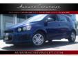 2013 Chevrolet Sonic LT Manual - $9,818
5-Speed Manual and Blue Topaz Metallic. Low miles mean barely used. Like new. Be the talk of the town when you roll down the street in this low-mileage 2013 Chevrolet Sonic. This wonderful Chevrolet is one of the