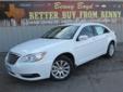 .
2013 Chrysler 200
$19799
Call (512) 948-3430 ext. 458
Benny Boyd CDJ
(512) 948-3430 ext. 458
601 North Key Ave,
Lampasas, TX 76550
Contact the Internet Department to Receive This Special Internet Pricing & a Haggle Free Shopping Experience!! VIN