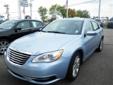.
2013 Chrysler 200 Touring
$16988
Call (567) 207-3577 ext. 546
Buckeye Chrysler Dodge Jeep
(567) 207-3577 ext. 546
278 Mansfield Ave,
Shelby, OH 44875
Ready for anything!!! Chrysler CERTIFIED*** It's ready for anything!!!! Come and get it** Great safety