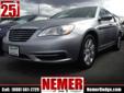 Price: $24085
Make: Chrysler
Model: 200
Color: Silver
Year: 2013
Mileage: 0
Reputation is everything and we're #1 for 150 Miles! The reviews don't lie and we're #1 on DealerRater.com for Chrysler Jeep Dodge Ram Dealers. Why not buy from the friendly
